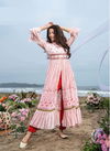 Breezy New Exclusive Party Wear Stylish Designer Kurti With Bottom Collection